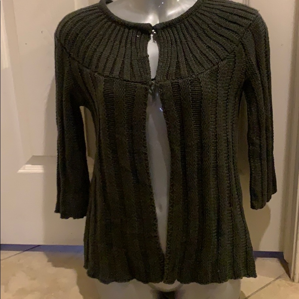 Vera Wang sweater jacket